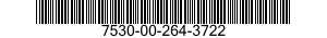 7530-00-264-3722  7530002643722 002643722