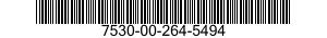 7530-00-264-5494  7530002645494 002645494