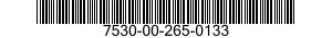 7530-00-265-0133  7530002650133 002650133