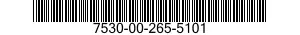 7530-00-265-5101  7530002655101 002655101