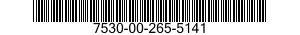 7530-00-265-5141  7530002655141 002655141