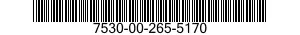 7530-00-265-5170  7530002655170 002655170