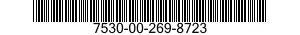 7530-00-269-8723  7530002698723 002698723