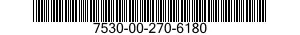 7530-00-270-6180 CARD,TABULATING,EAM 7530002706180 002706180