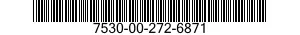 7530-00-272-6871  7530002726871 002726871