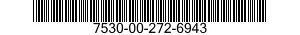 7530-00-272-6943  7530002726943 002726943