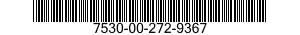 7530-00-272-9367  7530002729367 002729367