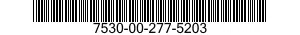 7530-00-277-5203  7530002775203 002775203