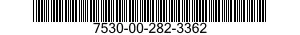 7530-00-282-3362  7530002823362 002823362