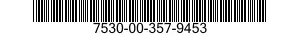 7530-00-357-9453  7530003579453 003579453