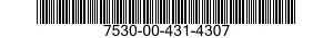 7530-00-431-4307  7530004314307 004314307