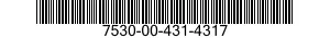7530-00-431-4317 PAPER,GRAPH 7530004314317 004314317
