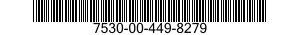 7530-00-449-8279  7530004498279 004498279
