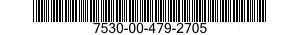 7530-00-479-2705 CARD,PROGRAM 7530004792705 004792705
