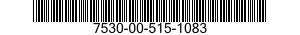 7530-00-515-1083  7530005151083 005151083