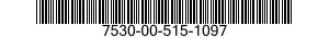 7530-00-515-1097  7530005151097 005151097