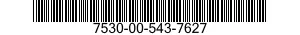 7530-00-543-7627  7530005437627 005437627