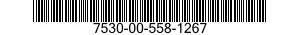 7530-00-558-1267  7530005581267 005581267