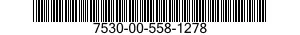 7530-00-558-1278  7530005581278 005581278