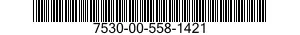 7530-00-558-1421  7530005581421 005581421