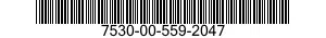 7530-00-559-2047  7530005592047 005592047