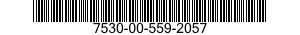 7530-00-559-2057  7530005592057 005592057