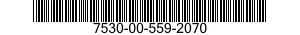 7530-00-559-2070  7530005592070 005592070
