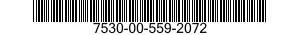 7530-00-559-2072  7530005592072 005592072