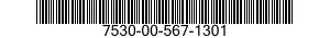 7530-00-567-1301  7530005671301 005671301