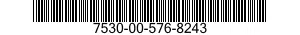 7530-00-576-8243 PAPER,GRAPH 7530005768243 005768243