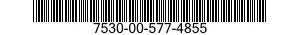 7530-00-577-4855  7530005774855 005774855