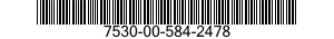 7530-00-584-2478  7530005842478 005842478