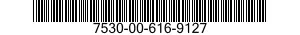 7530-00-616-9127  7530006169127 006169127