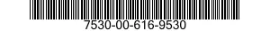 7530-00-616-9530 BOOK,MEMORANDUM 7530006169530 006169530