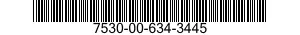 7530-00-634-3445  7530006343445 006343445