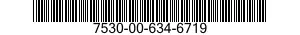 7530-00-634-6719  7530006346719 006346719