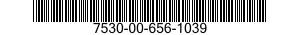 7530-00-656-1039  7530006561039 006561039