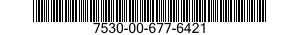 7530-00-677-6421  7530006776421 006776421