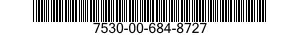 7530-00-684-8727  7530006848727 006848727