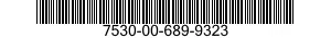 7530-00-689-9323  7530006899323 006899323