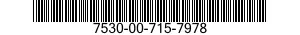 7530-00-715-7978  7530007157978 007157978