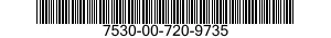 7530-00-720-9735  7530007209735 007209735