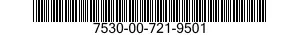 7530-00-721-9501  7530007219501 007219501