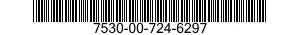 7530-00-724-6297  7530007246297 007246297