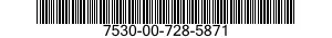 7530-00-728-5871 ENVELOPE,MAILING 7530007285871 007285871