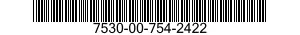 7530-00-754-2422  7530007542422 007542422