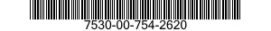 7530-00-754-2620  7530007542620 007542620