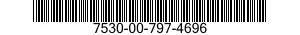 7530-00-797-4696  7530007974696 007974696