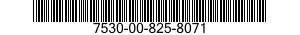 7530-00-825-8071  7530008258071 008258071