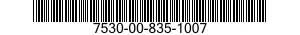 7530-00-835-1007  7530008351007 008351007